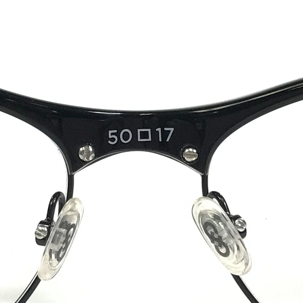 Cole Haan Petite Eyeglasses Frames CH 1031 BLACK Cat Eye Full Rim 50-17-130